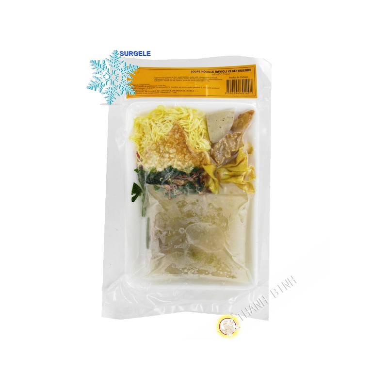 Soup noodle ravioli vegetarian 500g