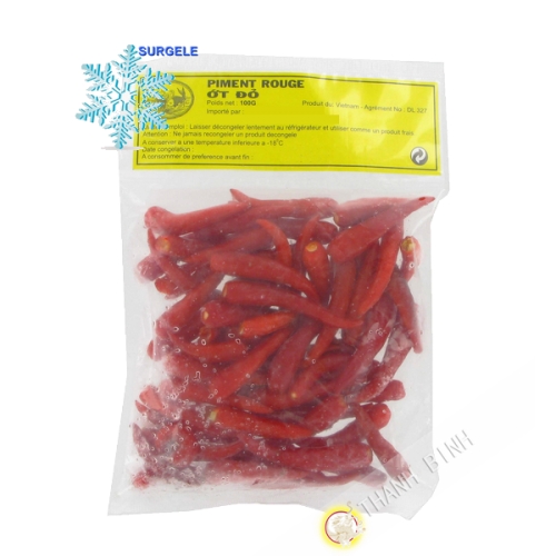 Red pepper EXOSTAR 100g Vietnam - SURGELES