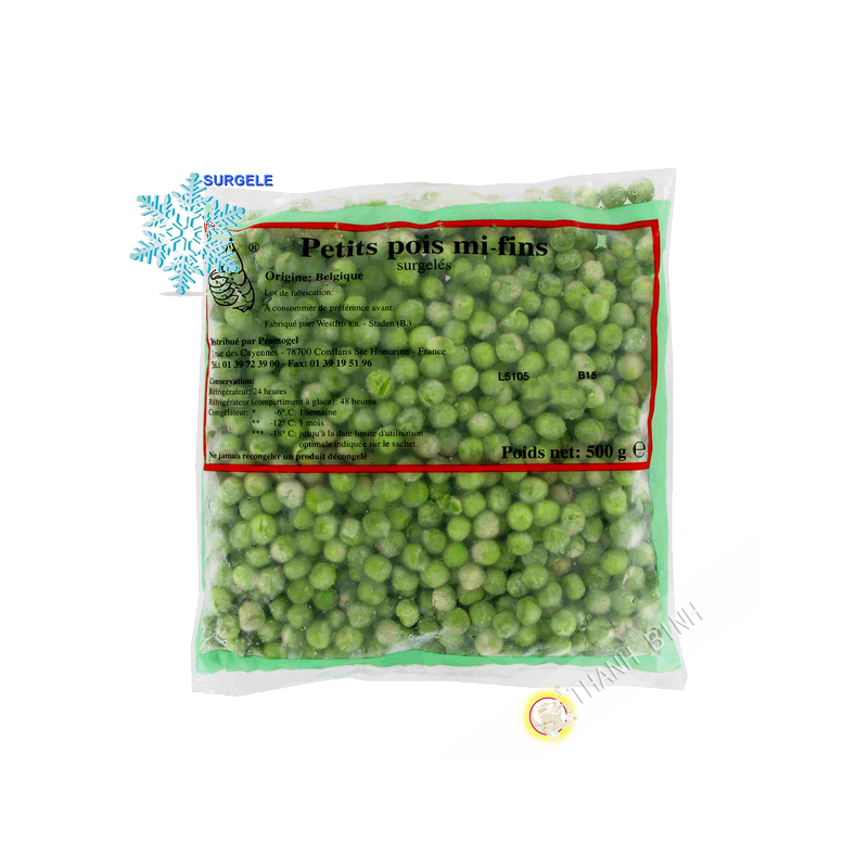 Petits pois 500g