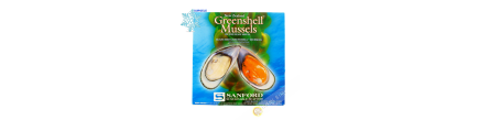 Mussel 1/2 shell SANFORD 800g NEW ZEALAND - SURGELES