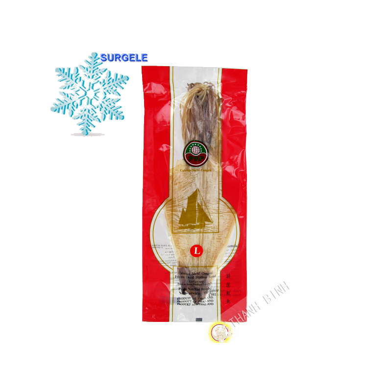 Calamar séché 180g Thailande - SURGELES Calamar séché 180g Thailande - SURGELES