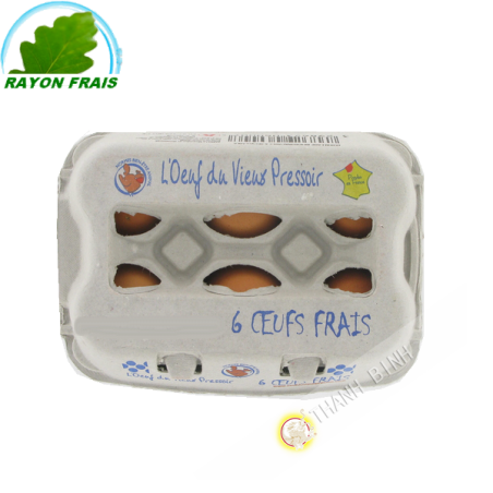 Uova fresche 6pcs