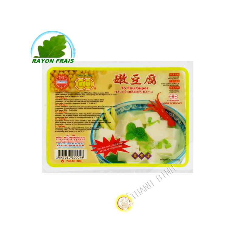 Đậu phụ mềm siêu hạng EURASIE FRERES 500g Pháp