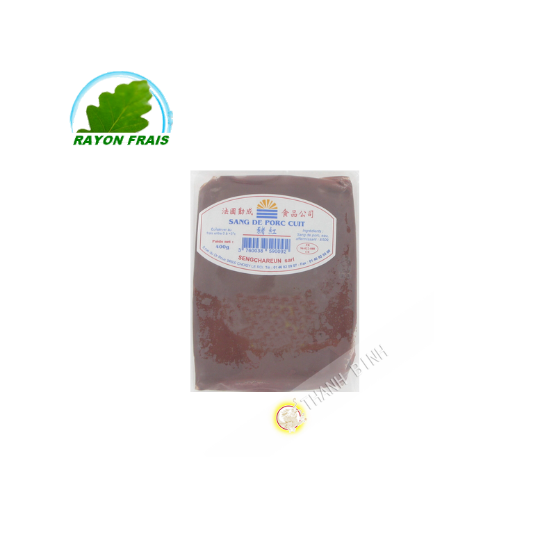 Sang de porc cuit SENGCHAREUN 400g France - FRAIS