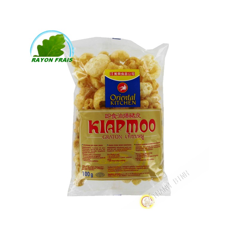 Pork rind fried 100g