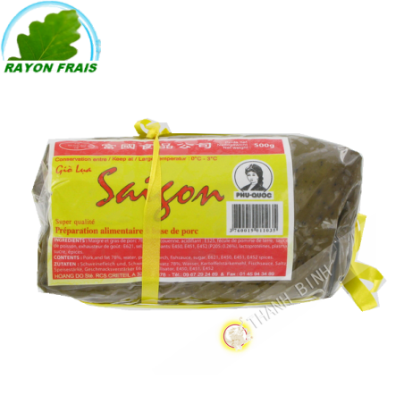 Chả lụa ( giò ) Sài Gòn PHU QUOC 500g Pháp