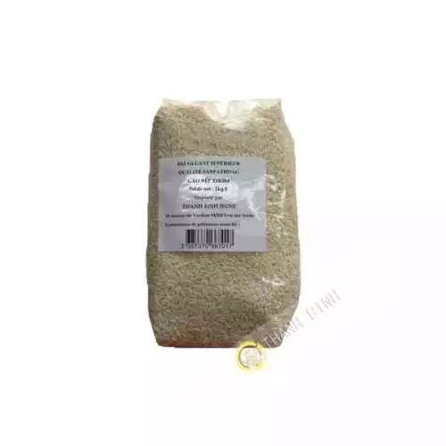 Gạo nếp thơm Sanpathong RỒNG VÀNG 1kg Thái Lan