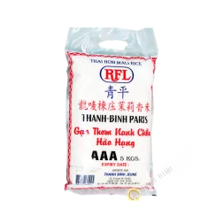 Gạo thơm nanh chồn hảo hạng RỒNG VÀNG 5kg Thái Lan