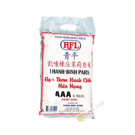 Riz long parfumé DRAGON OR 5kg Thaïlande