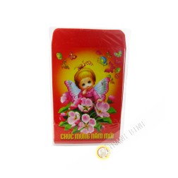 Phong bì đỏ 10 cái PM 6.5x10cm Việt Nam