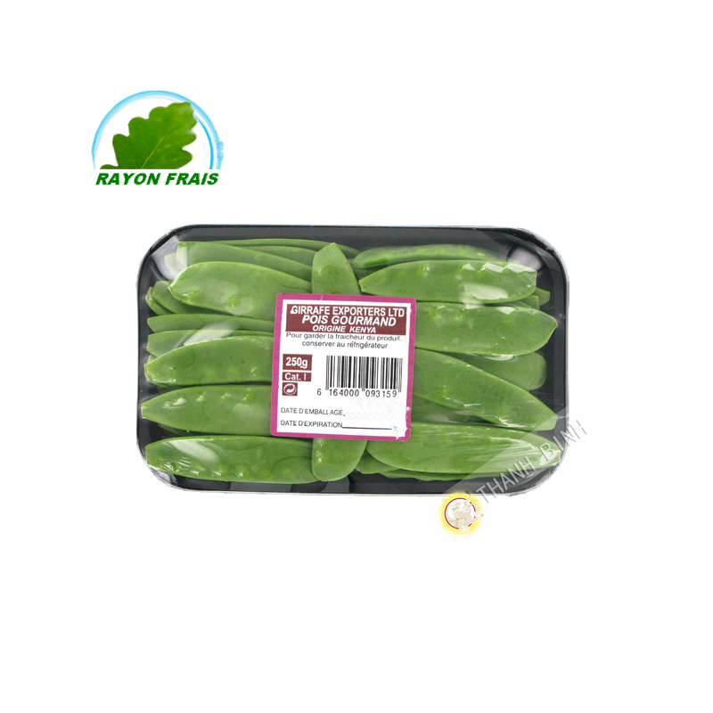 De azúcar en la pea en Kenya (punnet)- FRESCO