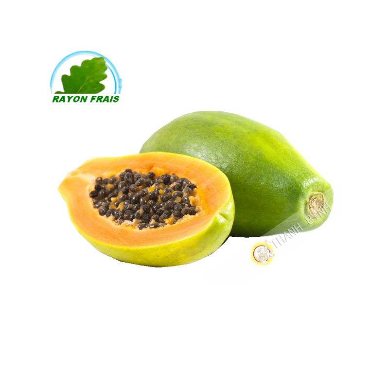 Papaye GM Bresil (pièce) Env. 1,2kgs  - FRAIS