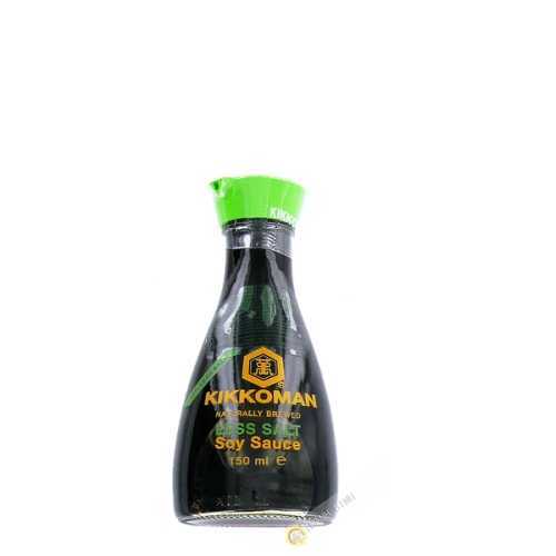 Soy Sauce, light 43% salt in less KIKKOMAN 150ml Holland