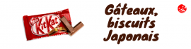 Gâteaux, biscuits Japonais