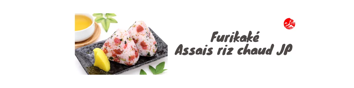 Furikaké giapponese, condimento di riso caldo giapponese