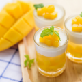 Pudding à la mangue